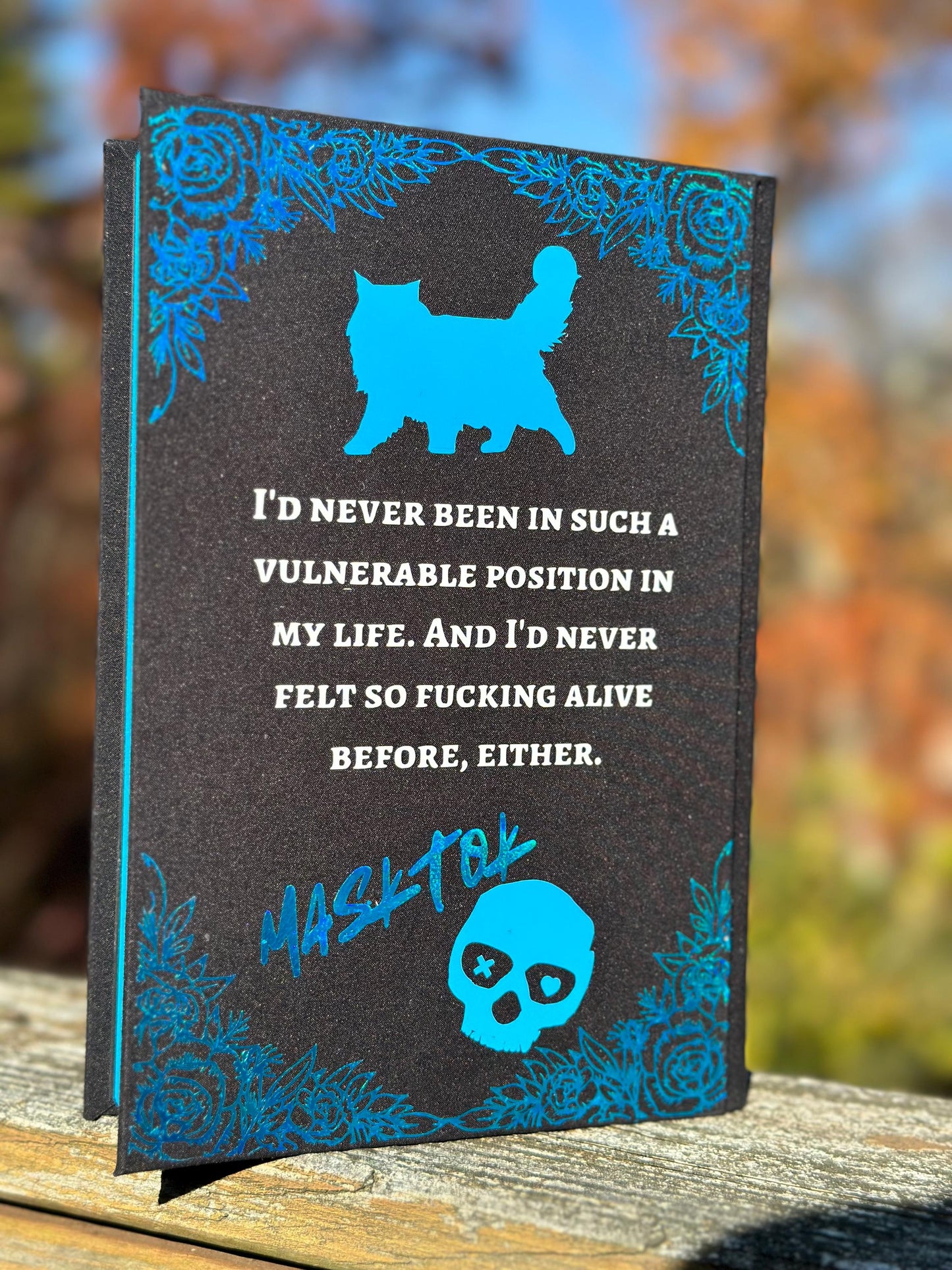 Lights Out by Navessa Allen (cat skull version) | Special Edition| Rebind