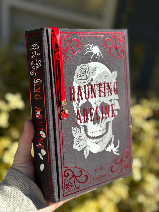 Haunting Adeline by H. D. Carlton | version 2 | Special Edition | Rebound book